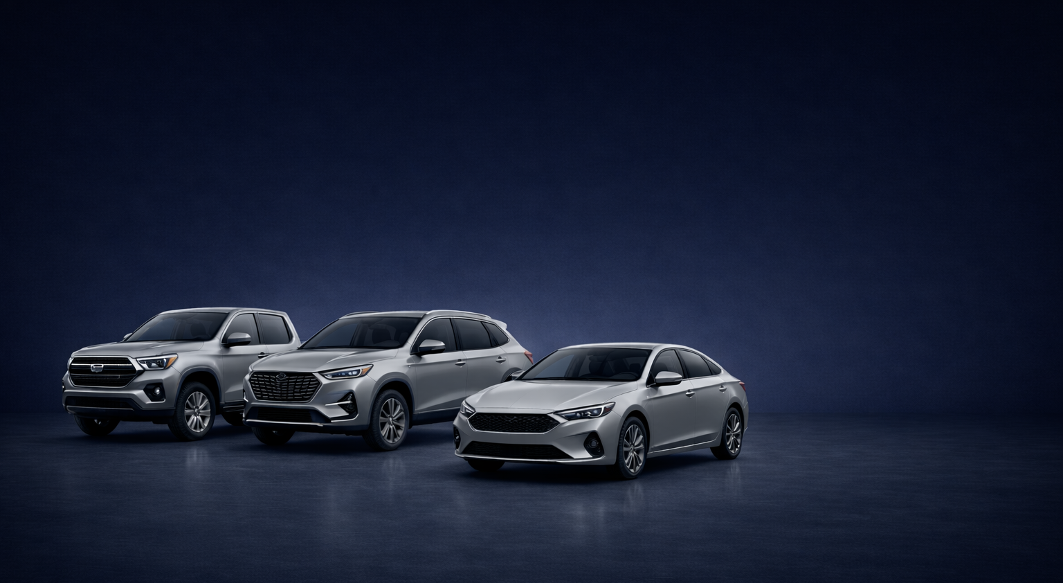 Autos nuevos disponibles para cotizar en CarDeal - SUV, sedán y camioneta